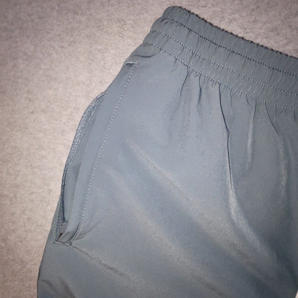 Cove USA Mens 2XL Slate Blue Gray Recycled Stretch Active Joggers Zipper Pockets - Picture 8 of 10